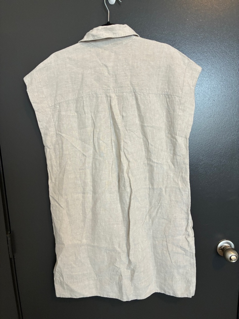 NWT Madewell Utility Short-Sleeve Mini Shirtdress Sz XS - Picture 6 of 7